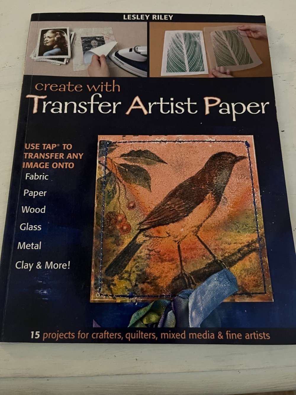 Create with Transfer Artist Paper - Blue Cover